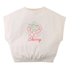 Gingersnaps - Savanna Cherry Tişört | Ecru