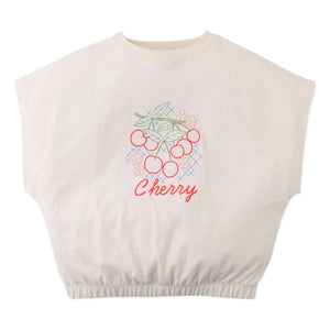 Gingersnaps - Savanna Cherry Tişört | Ecru