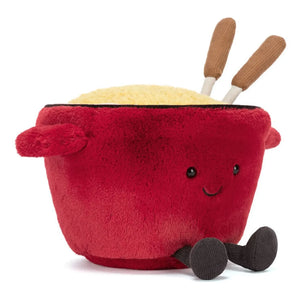 Jellycat - Fondue Peluş | Kırmızı