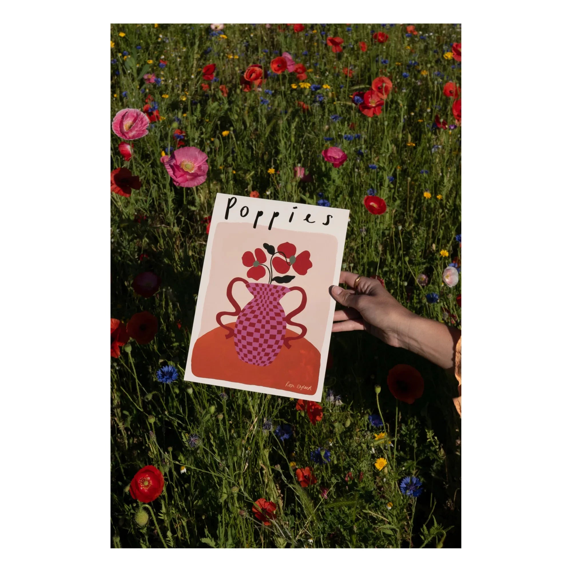 Rose England - Pembe Gelincikler Posteri
