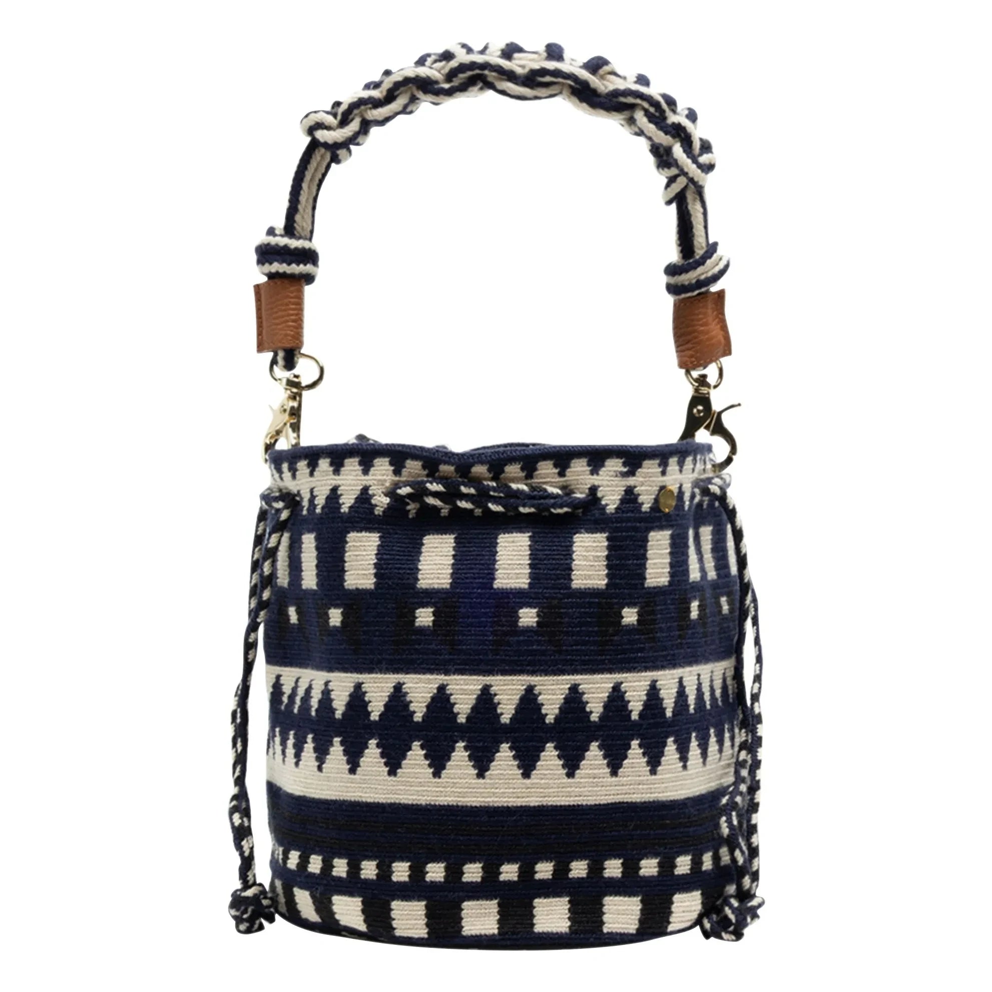 Guanabana - Mitra Macrame bag | Navy Blue