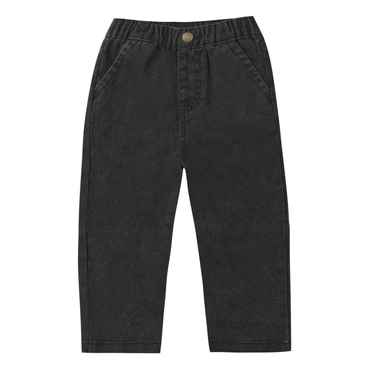 Rylee + Cru - Weite Hose | Denim Schwarz
