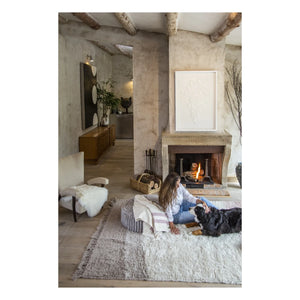 Lorena Canals - Sounds of Summer Wool Rug | Pink