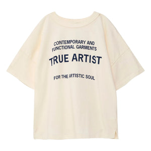 True Artist - N°1 T-Shirt Bio-Baumwolle | Creme