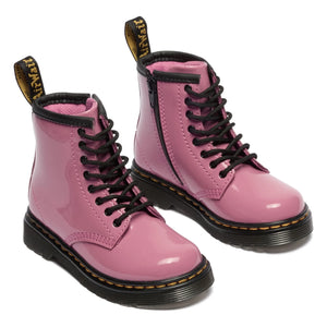 Dr Martens - 1460 J Patent Bağcıklı Bot | Pembe