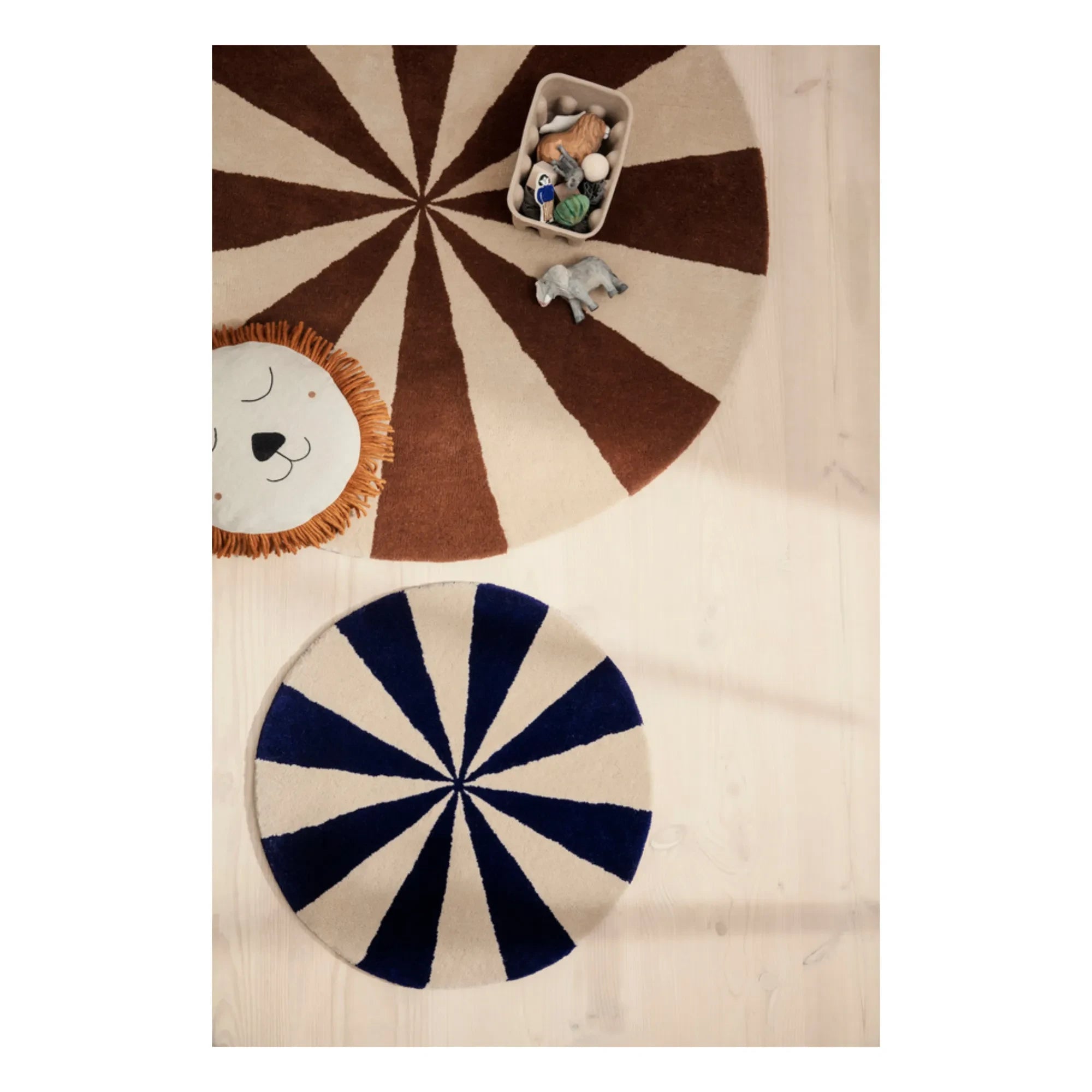 Ferm Living Kids - Arch Tufted Halı | Mavi