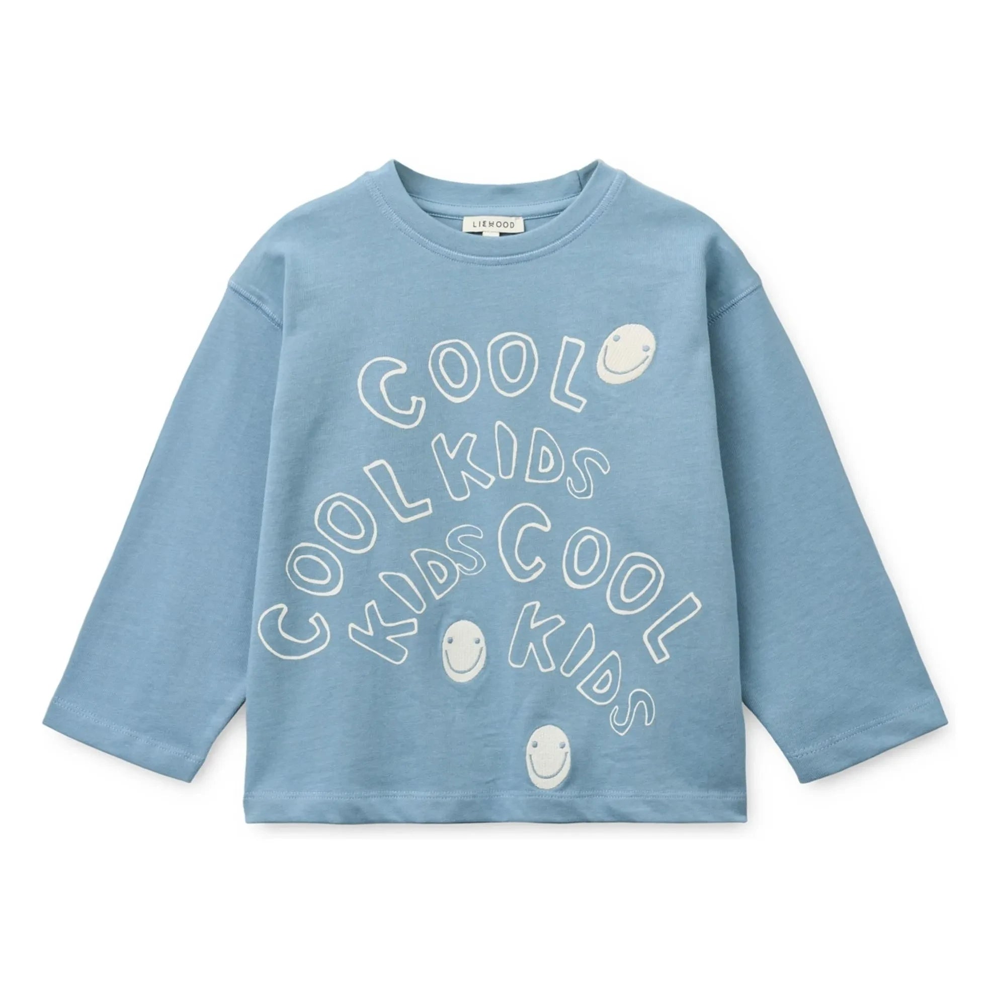 Liewood - Tyler Cool Kids Bio-Baumwoll-T-Shirt | Blau
