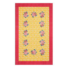 Lisa Corti - Arabesque Tablecloth Corolla | Yellow
