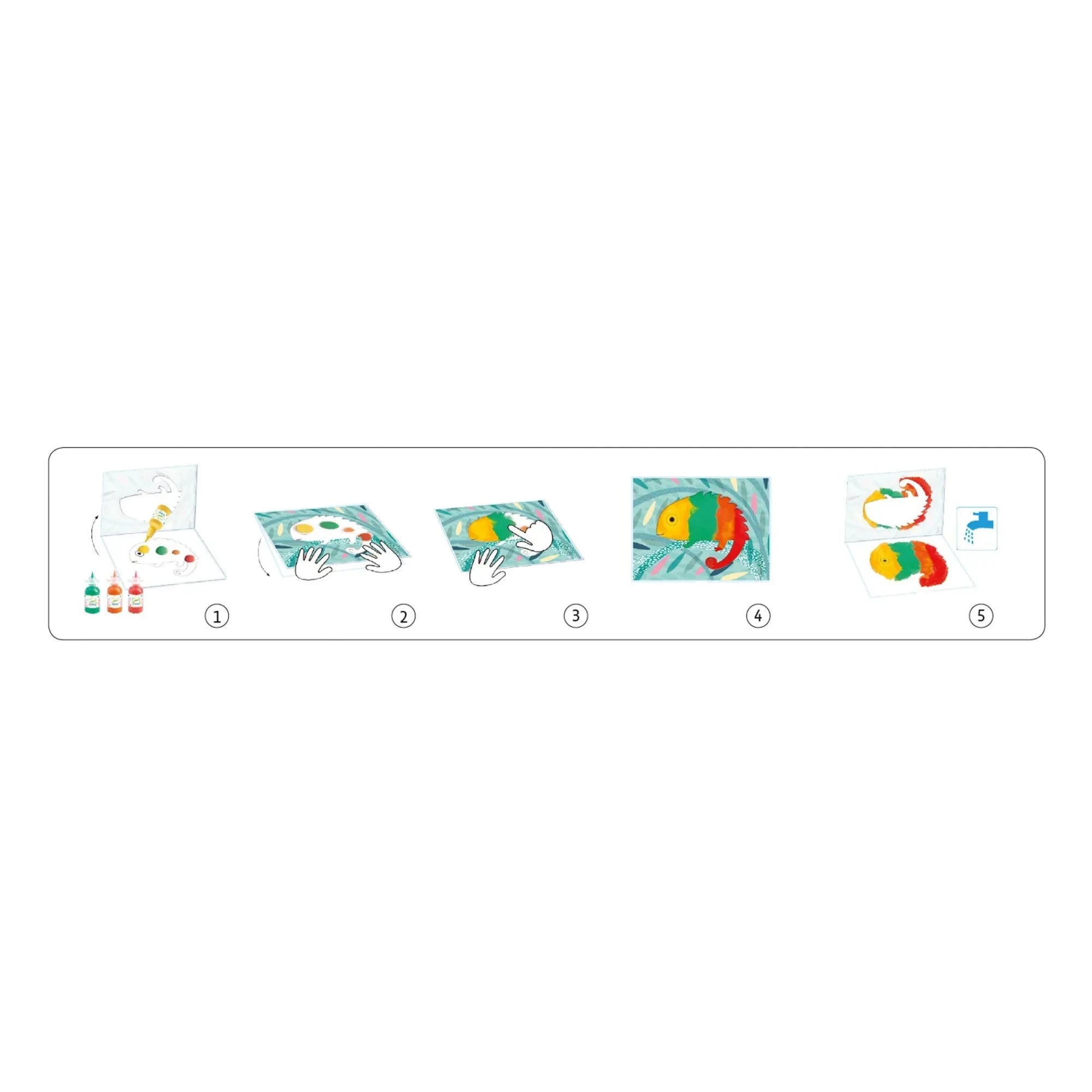 Djeco - Fingerfarben-Set