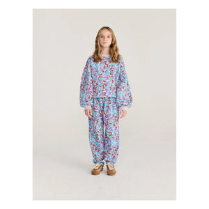 Bobo Choses - Organik Pamuk Çiçek Desenli Jogger | Lavanta