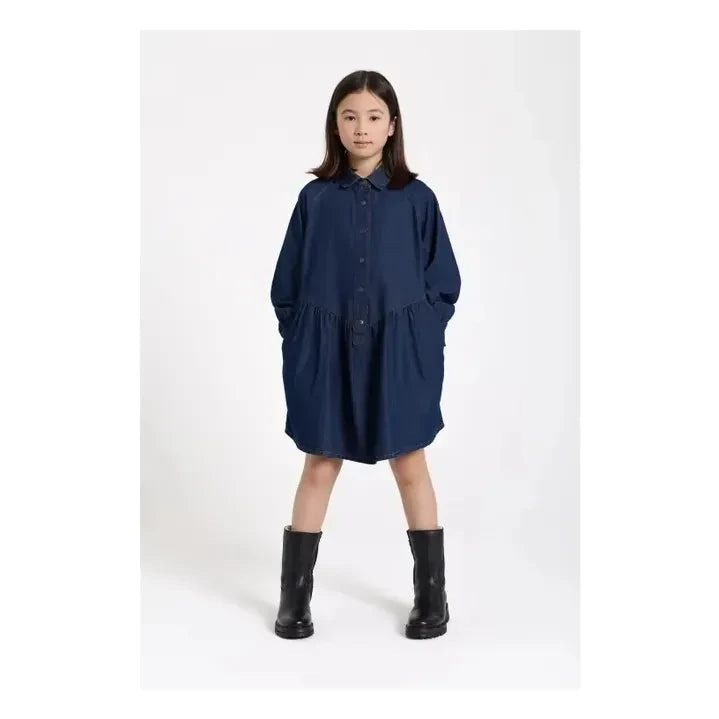 Finger in the Nose - Denim Shift Dress