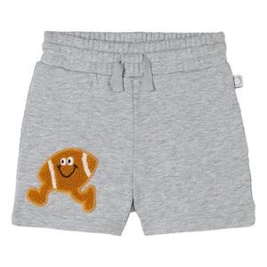 Stella McCartney Kids - Heather gri rugby şortu