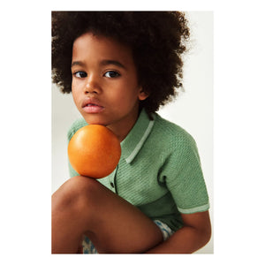FUB – Piqué-Poloshirt aus Feinripp Bio-Baumwolle | Grün