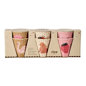 Rice - Peri Masalı Bardaklar - 6'lı Set | Pembe