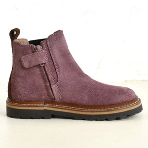 du Loua - Louis Wildlederstiefel | Rosa