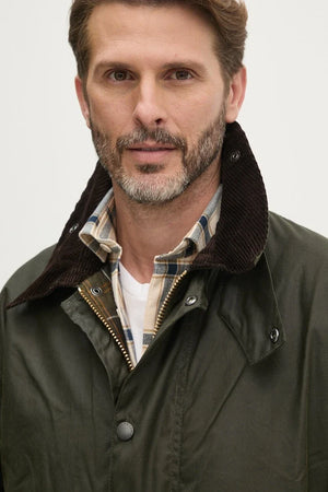 Barbour uzun erkek pamuk ceket