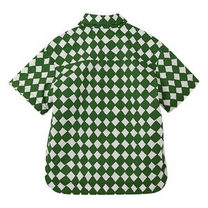 Fabula - Damier Gömlek | Yeşil