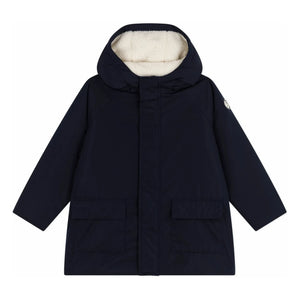 Petit Bateau - Uzun Düz Parka | Lacivert