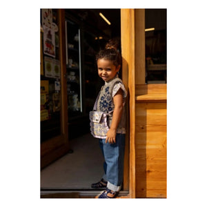 Apaches - Sakaru Sleeveless Double-Sided Vest | Blue