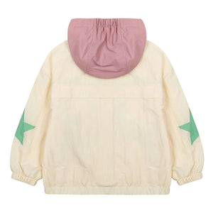 Jelly Mallow - Star Windbreaker | Ivory