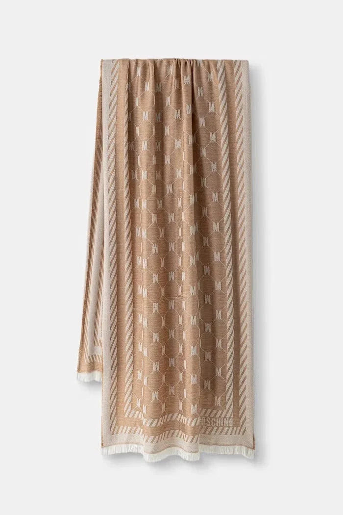 Moschino yünlü şal