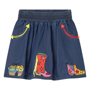 Stella McCartney Kids - Jeansrock | Denimblau