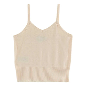 Emile et Ida - Pointelle Tank Top | Cream