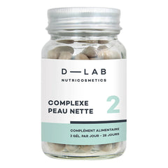 D-LAB NUTRICOSMETICS - Clear Skin Program - 1 Ay