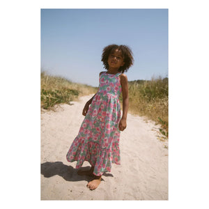 My First Cantê - Belle Fleurs Elbise | Pembe