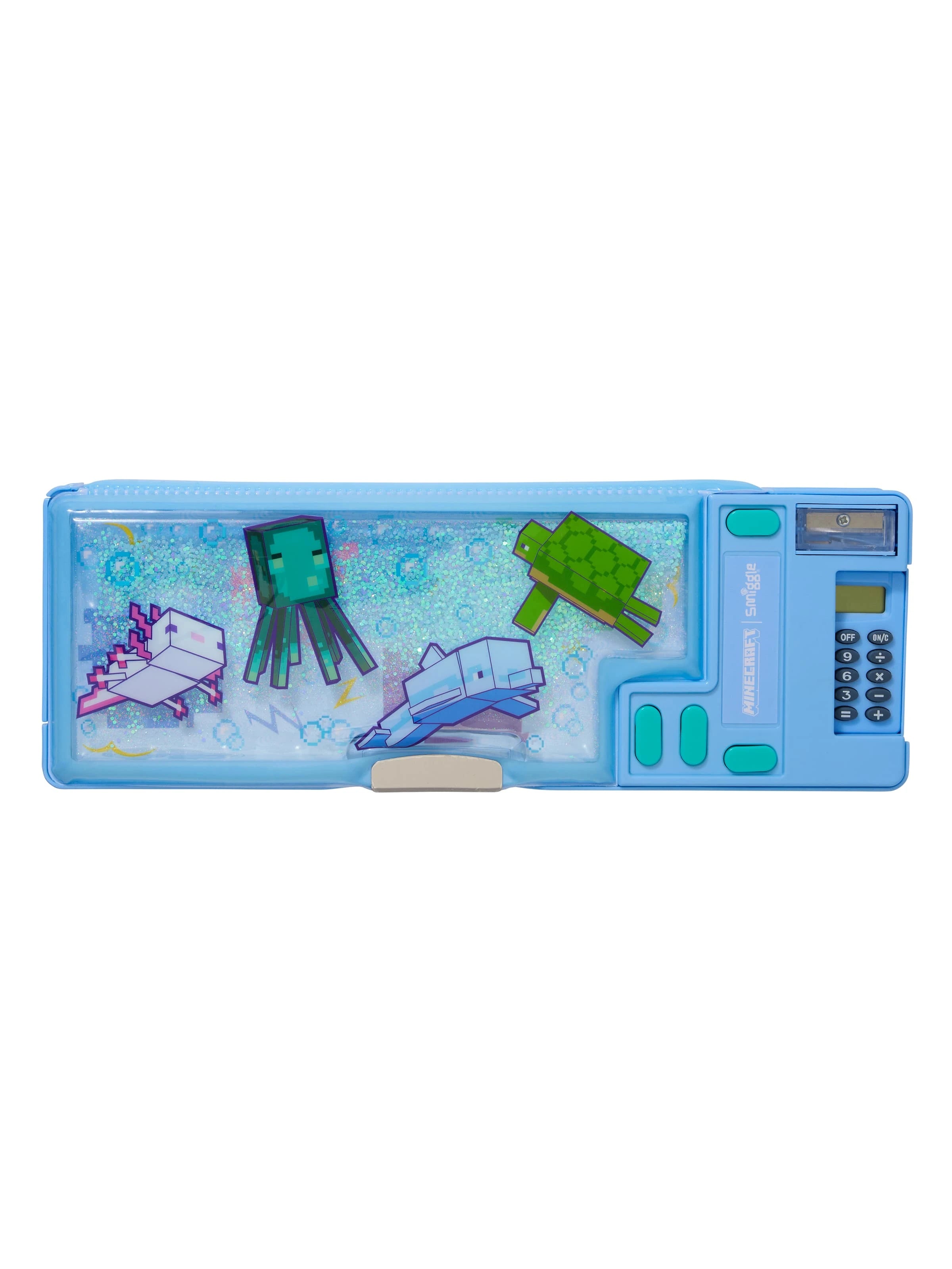 Smiggle - Minecraft Otomatik Hesap Makineli Kalem Kutusu