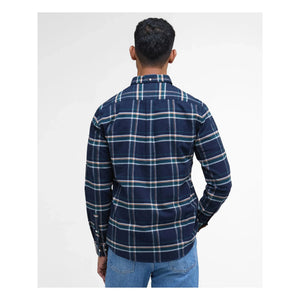 Barbour - Ronan Kareli Gömlek | Petrol Mavisi