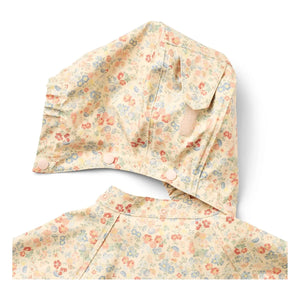 Wheat - Chardy Fleurie Recycled Fiber Waterproof Jacket | Apricot