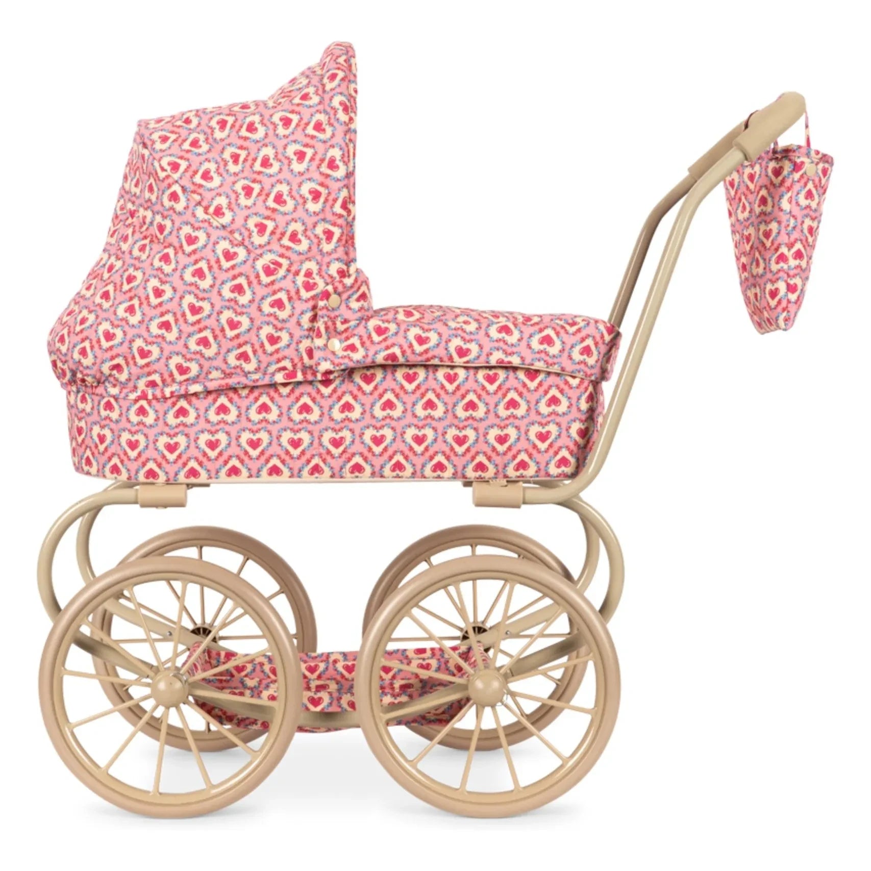 Konges Sløjd - Minnie Felice bebek arabası | Pembe