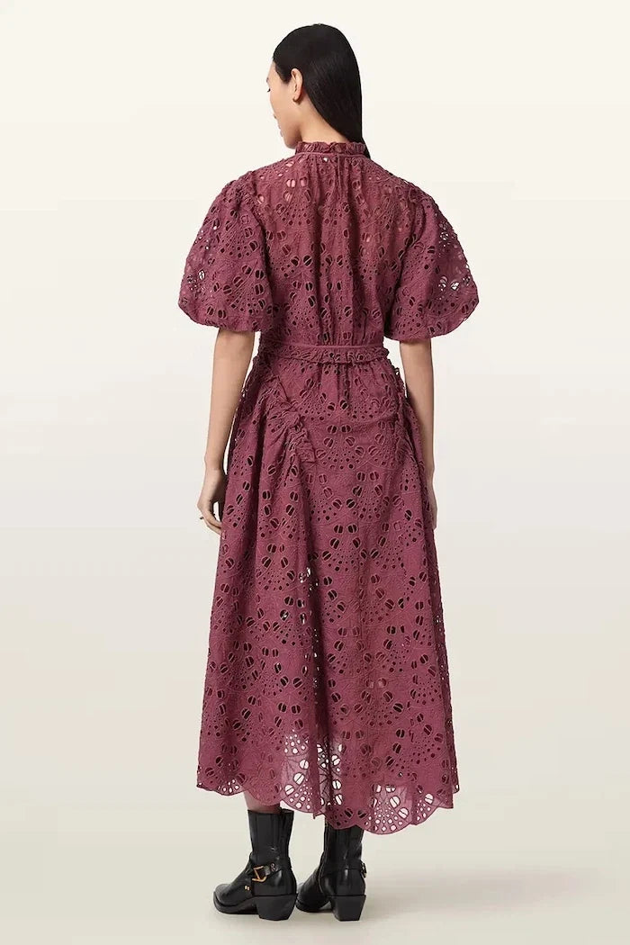 AllSaints ODETTE kloş elbise