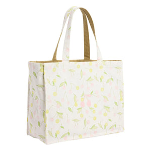 Bonpoint - Emiko Cherry | Ecru Tote Bag