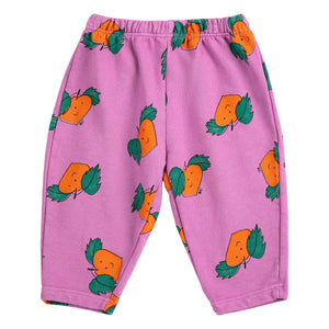 Bobo Choses - Jogger Orange Bio-Baumwolle | Lila