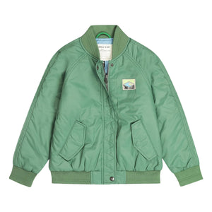 Tumble N'Dry – Bomberjacke aus recycelten Fasern „Deniz Kıyısı“ | Grün