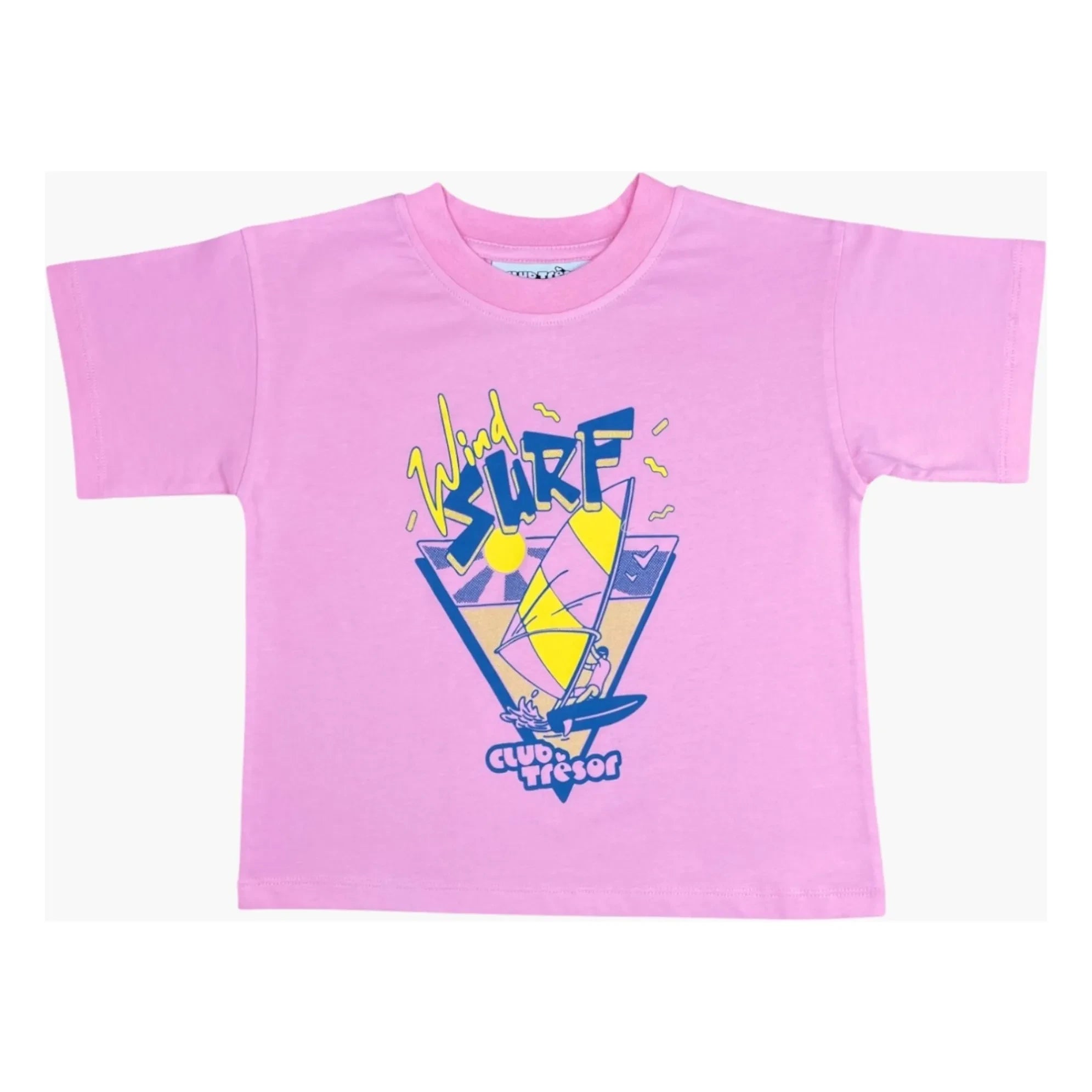 Club Trésor - Wind Surf Tişört | Pembe