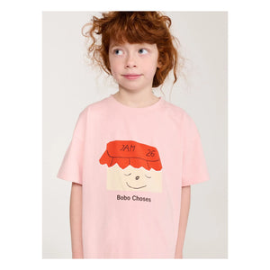 Bobo Choses - Marmelade 26 Bio-Baumwoll-T-Shirt und Shorts-Set | Rosa
