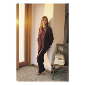 Scarlette Ateliers - Claudine Jasper pijama | Bordo