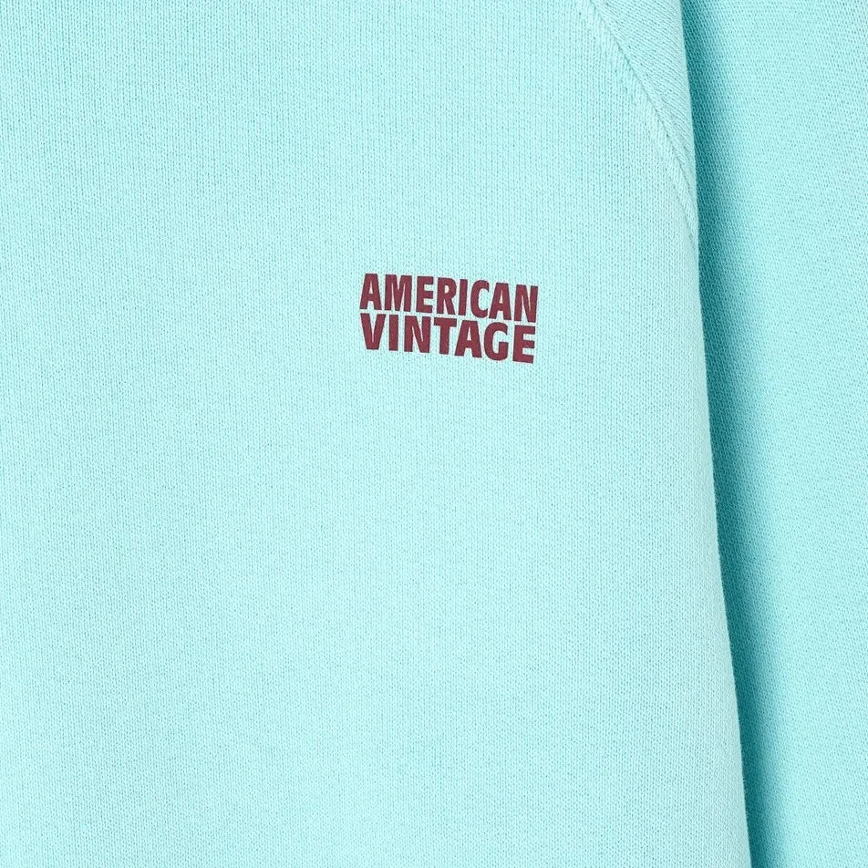 American Vintage - Izubird Sweatshirt | Açık mavi