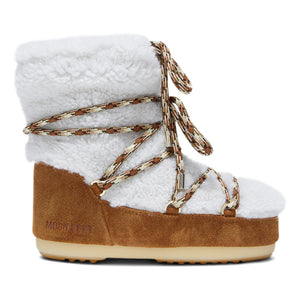 Moon Boot - Low Shearling Light Moon Boots | Ecru
