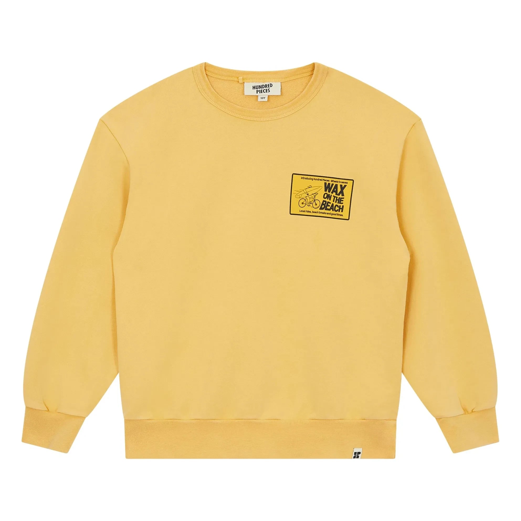 Hundred Pieces – Ryde Wax Bio-Baumwoll-Sweatshirt | Senf