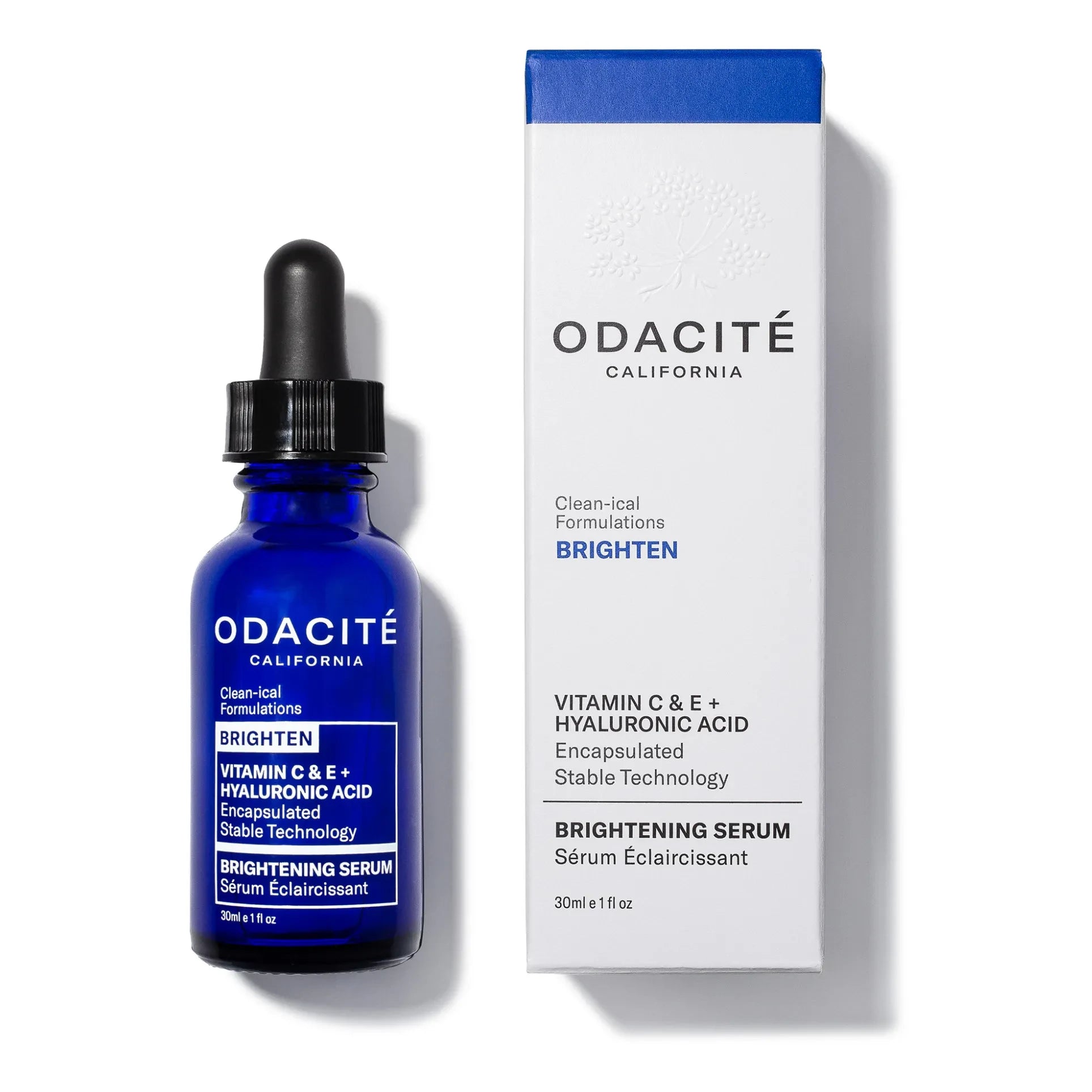 Odacité - Vitamin C, E + Hyaluronsäure aufhellendes Serum - 30 ml