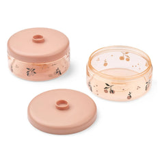 Liewood - Dominique Tritan Lunch Boxes - Set of 2 | Peach/Sea Shell