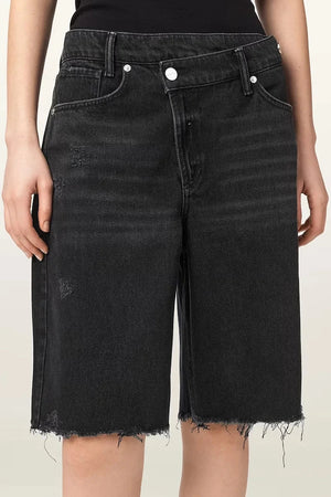 AllSaints Kadın Denim Kısa Şort AKI