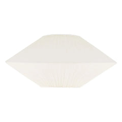 The Socialite Family - Brera plissierte Baumwoll-Halbwandleuchte | Creme