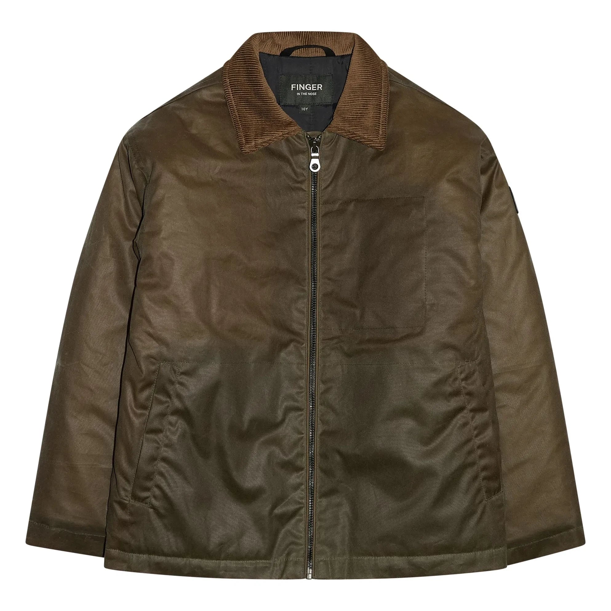 Finger in the Nose - Clark Oil Canvas Jacket | Khaki