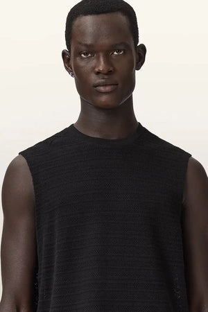 AllSaints erkek pamuklu atlet COVE