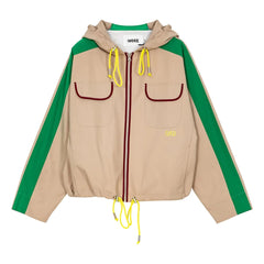 Indee - Colorblock Sunny ceket | Natural